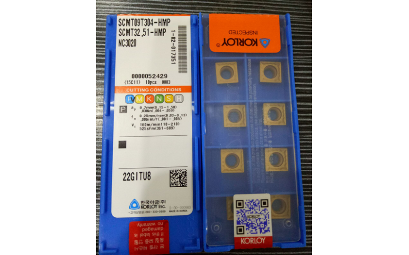 代理韩国克洛伊数控刀片SCMT09T304-HMP NC3220车削刀片
