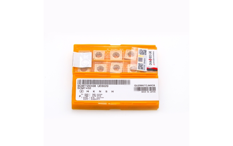 正品三菱车削刀片SCMT120408 UE6020加工钢件