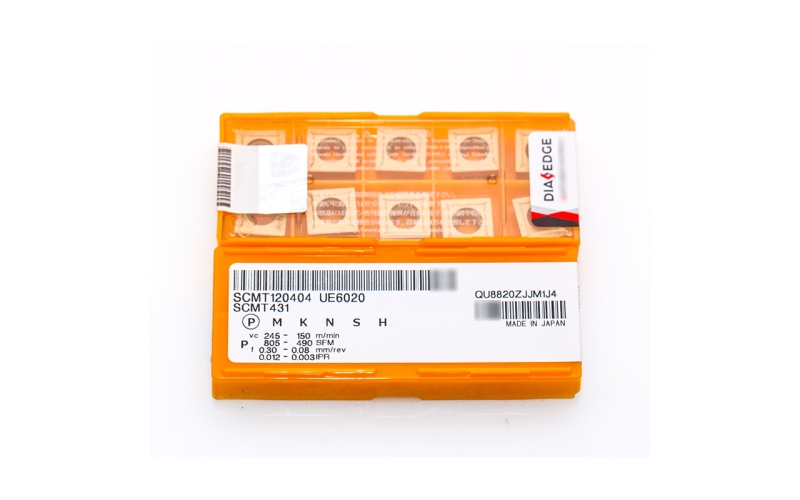 正品三菱数控刀片SCMT120404 UE6020加工钢件