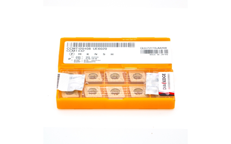 三菱车刀片CCMT120408 UE6020加工钢件