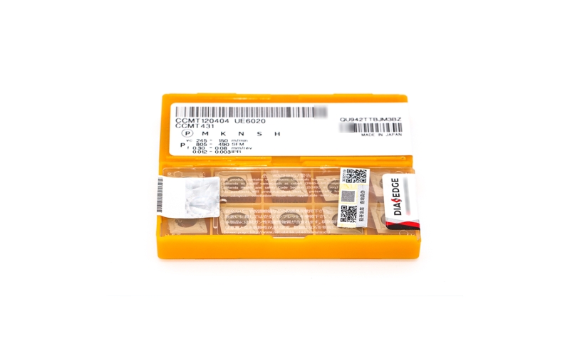 原装三菱数控刀片CCMT09T304 UE6020加工钢件